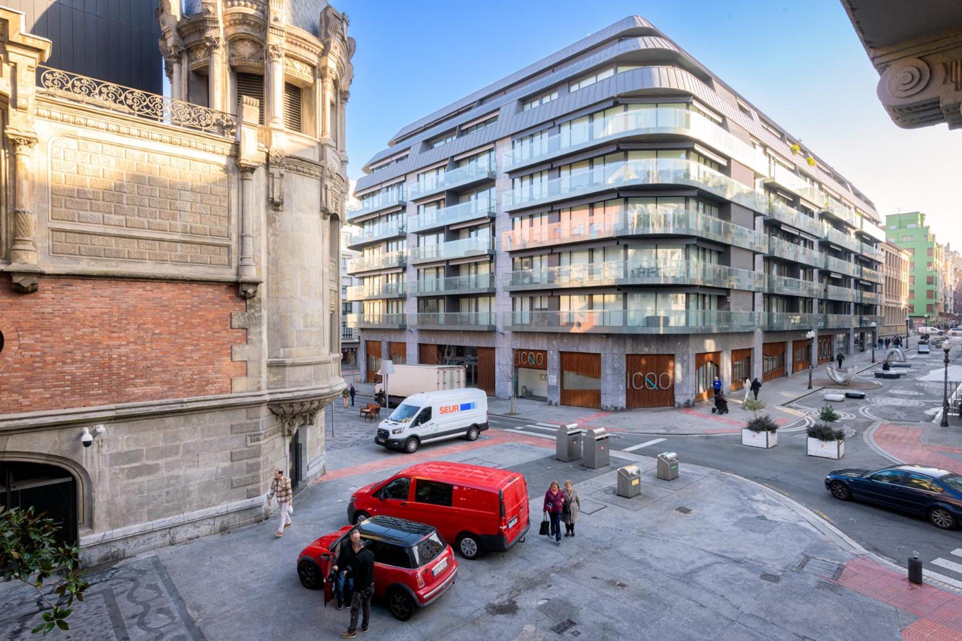 Апартаменты Nuevo Lujo Centro De Bilbao + Wifi . Parking Экстерьер фото